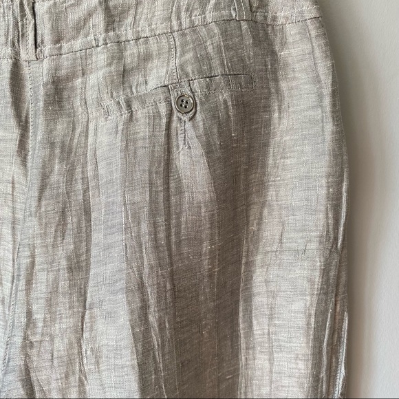 Gerry Webber womens silver grey wrinkle effect pants - size 12 - Picture 9 of 14